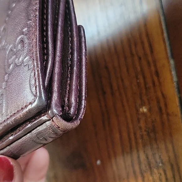 Authentic Gucci Continental Flap Wallet Guccissma Leather long wallet - Picture 10 of 12